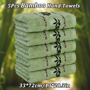 TEMU 5pcs 바마부 핸드 타월 세트, 33*72cm/13*28.3in, 420GSM 욕실 타월, 옵션, 좋은 물 흡수, 부드럽고 편안한 욕실 타월, 욕실 샤워, 피트니스, 호텔, 사우나, 세탁용 타월에 적합합니다.|샤워타올