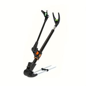 TEMU 휴대용 낚시대 홀더 - 7단계, 210cm, ABS 강화 베이스, 스윔 리어 하이잉, 블랙, 두 가지 색상 옵션, 셸프 디자인, 낚시어를 위한 내구성과 휴대성, 휴대용 낚시대 홀더 | 세련된 낚시 장비 | 내구성 있는 구조