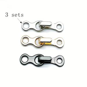 TEMU 3세트 합금 보이지 않는 버클 - 치파오 및 웨스턴 팬츠 후크-아이렛 패스너, 의류 코트 조절형 숨은 단추