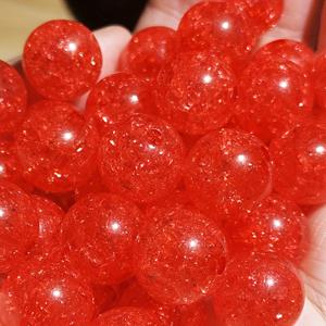 TEMU 500개 8mm 아크릴 글리터 비즈 - 다양한 색상 (파랑, 투명, 오렌지, 핑크, 다색) DIY 팔찌, 헤드밴드, 키체인 및 더 많은 것에 사용 - 크래프트 및 장식에 이상적, 크래프트 비즈 상자|생생한 비즈 선택|가리봉 마무리