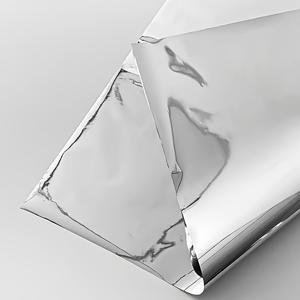 TEMU 20pcs 실버 미러 꽃 포장지, 데이, 고백 데이 및 기념일 어머니의 날 꽃束 포장에 적합, 실버 미러 유리 꽃 포장지 꽃束 포장지, 선물 포장