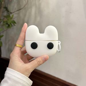 TEMU 에어팟 1/2/3/4 호환 실리콘 이어폰 케이스 화이트