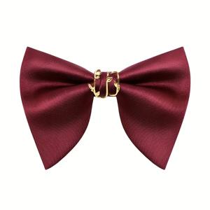 TEMU 1개 로맨틱 본드 커플용 마룬 & 골든 메탈 보타이 - 정교한 가지 디자인, 100% 폴리에스터 1200 밀도 원단, 우아한 결혼 기념일 발렌타인데이 크리스마스 선물, 커플 웨딩 선물, 고밀도 패브릭, 사랑의 토큰, 스타일리시 액세서리, 부드러운 질감, 매칭 액세서리, 러브버즈 선물