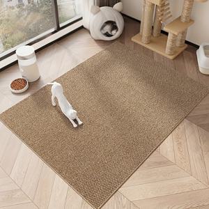 TEMU 고양이 스크래치 매트, 애완동물 바닥 매트, 고양이 둥지, 개 케이지, 식사용 매트