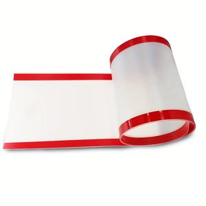 TEMU 빨강과 흰색 플라스틱 문 막기 - 안전한 압박 방지 보호자, 손가락 부상을 방지, 설치가 용이, 벽걸이형, 손가락 안전 | 현대적인 문 막기 | 내구성 있는 플라스틱