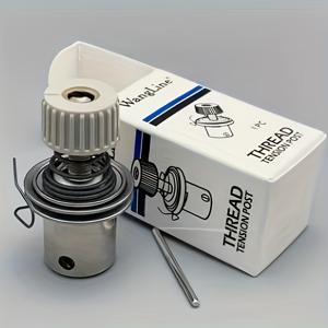 TEMU 왕라인 헤비듀티 산업용 재봉틀 실 컨트롤러 - 플랫 클램프 포함, 정밀 장력 조절 기능, 다양한 실 타입 호환 가능, 내구성 있는 플라스틱/메탈 구조, 컴팩트 디자인의 고품질 액세서리, 상업용 재봉틀