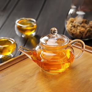 TEMU 1pc 매력적인 미니 유리 티포트 - 블러밍 티, 홈, 사무실, 또는 레스토랑 사용에 이상적, 티포트 또는 장식품으로 사용할 수 있습니다, 미학적인 디자인