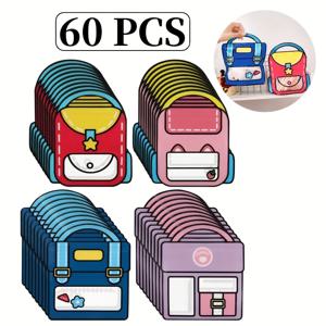 TEMU 40가지 다양한 색상의 투명 플라스틱 선물 가방, 세련된 상단 핸들 - 생일 파티, 스낵, 과자 및 선물, 휴대용 지퍼 가방, 스낵 배포 가방, 귀여운 선물 가방, 생일 파티 용품 | 재미있는 파티 액세서리 |