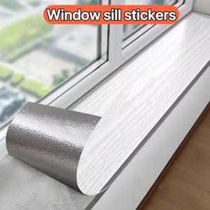 TEMU 1롤, 화이트 & 블랙 우드 그레인 자체 접착 창턱 스티커—방수, 화이트 마블 스타일 타일 스티커—문틀 가장자리, 가구, 벽 리모델링에 적합 | 창턱용 신제품 | 홈 데코, 가구 가장자리,모던 데코,고품질 데칼,내구성 있는 비닐,장식 필름,접착 트림,DIY 애호가,홈 리노베이터