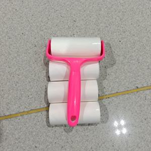 TEMU 접착 먼지 롤러 세트: 1개 핸들 + 교체용 헤드 4개, 의류 및 카펫용 린트 제거기, 자동차 시트 애완동물 털 제거, 내구성 있는 손잡이, 전기 필요 없음