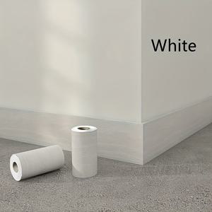 TEMU 1롤/10미터 리얼리스틱 나무 무늬 수리 테이프, 바닥 가구 재생용 접착식 스커트 스티커 홈 테이프