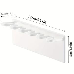 TEMU 헤비듀티 카본 스틸 욕실 정리대 - 무드릴 설치, 칫솔 5개 및 전기칫솔 헤드 수납 가능 - 공간 절약형 모던 욕실용품 보관함, 세련된 벽걸이형 샤워실/욕조대