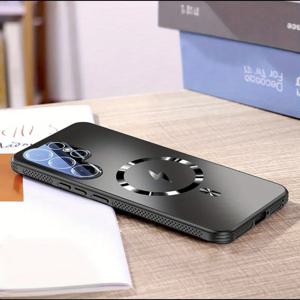 TEMU 새로운 럭셔리 초슬림 휴대폰 케이스 - 삼성 S25 울트라 S25 플러스용 열 방출 및 강력한 자기 흡착, 충격 방지 및 낙하 보호, 유리 렌즈 보호 충격 방지 커버, 세련된 디자인,튼튼한 보호, 제작,모바일 액세서리 애호가,기술 애호가