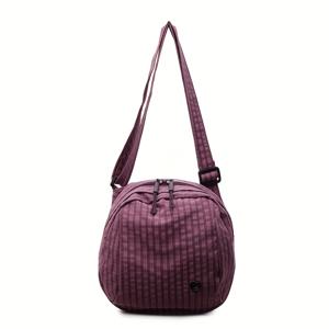 TEMU 여성용 스타일리시 블랙 나일론 크로스바디 백, 더블 컬러 블록 디자인 - 대용량, 캐주얼 숄더백, 일상 및 통근용, 캐주얼 숄더백 | 트렌디 크로스바디 | 내구성 있는 나일론 백, 소형 크로스바디 백|크로스백|여행용크로스백