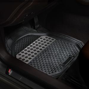 TEMU 1개 자동차 미끄럼 방지 바닥 매트, 앞뒤 좌석 커스텀 가능, DIY 청소 쉬운 바닥매트