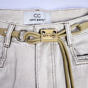 TEMU 1개입 - 유연한 허리 밴드/튼튼한 직조 벨트/트라우저 및 청바지에 적합한 메탈 클립