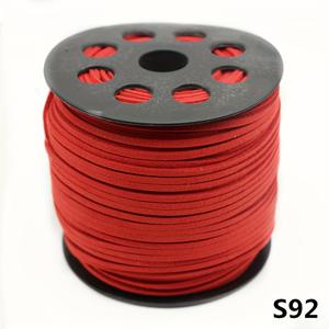 TEMU 100야드 x2.6mm 양면 벨벳 모조 스웨이드 로프, 비탄성 핸드메이드 비즈 재료, DIY 주얼리 제작, 펜던트, 팔찌, 목걸이 및 리본 홈 데코레이션용