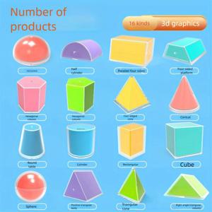 TEMU 8/12/16/20 투명 기하학 모델, 3D 모양 시범 도구, 입체 사각 & 직육면체 펼침 다이어그램, 관점기하학 시연 세트 - 플라스틱 교육용 도구, 3D-2D 변환 및 면적 관찰을 위한 교실 및 가정 학습 보조품