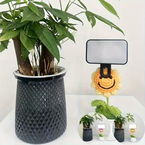 TEMU 1개 휴대용 미니 클립온 셀 폰 필 라이트, 조절 가능한 색온도 및 밝기, USB 충전식, 영화, 촬영, 라이브 스트리밍, 셀카 및 비디오 필 라이트용