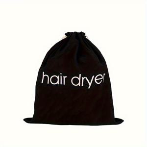 TEMU 방진 헤어드라이어 보관 가방 - 여행용 정리함, 컴팩트 & 가벼운 폴리에스터, 쉬운 세척, 헤어드라이어 & 스타일링 도구 호환, 디자인, 보호 파우치, 미용실 전문가용