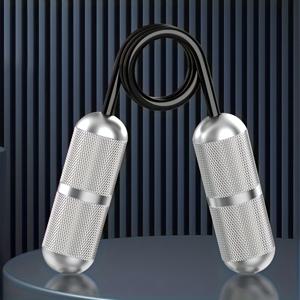 TEMU 싱글 알루미늄 합금 메탈 그립 스트렝스 트레이너 - 휴대용 팔 근력 운동기구, 홈/오피스 피트니스용