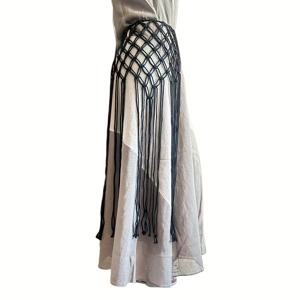 TEMU 1개 GUNO 웨이스트 실 - 시크한 허리 조임 & 엉덩이 커튼 참, 태슬 디테일 핸드 타프스트리, 결혼식 파티 의상 장식, 여성을 위한 일상 보보 액세서리, 여행 및 해변 사진 촬영용 완벽 선물, 페스티벌 복장, 레트로 스타일 액세서리, 정교한 직조, 수제 아트워크, 벨트