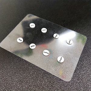 TEMU 1 세트 유리 마우스 스케이트 DIY 범용 점 마우스 발 스티커 게임 마우스 미끄럼 방지 패드