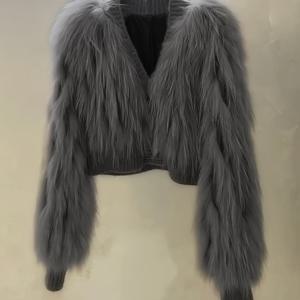 TEMU 여성용 코리안 스타일 커피 브라운 가죽 V넥 자켓 - 섹시한 루즈핏 숏코트, 모피 트림 싱글브레스트 버튼 프론트, 성숙한 스타일 가을 겨울 패션, 시즌 필수 아이템, 포근한 소재, 오피스웨어, 추위 방지 아우터웨어, 패셔너블 여성