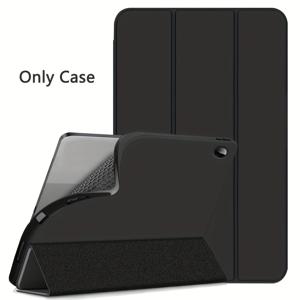 TEMU A9 A9 Plus A7 Lite A8 S6 Lite S7 S8 S9 S10 FE SM-X110 X115 X210 X215 T220 T225 X200 X205 P610 P613 P615 P620용 케이스, 부드러운 소프트 백, 가벼움, 접이식, 미끄럼 방지, 긁힘 방지, 내부 포켓 및 자동 수면/깨우기 기능이 있는 보호 커버