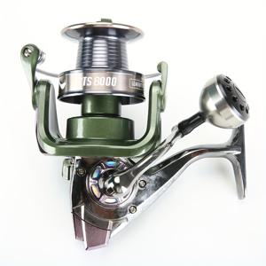 TEMU 미러 그린 메탈 휠 60도 베벨 컵 아메리칸 로커 낚시 보트, 최대 17kg의 강력한 견인력으로 큰 물고기를 쉽게 다루며 넓은 바다, 강, 호수, 해변 및 암초에 매우 적합합니다, 바다 낚시,낚시 장비,로커 메커니즘,헤비듀티 디자인,고강도 소재,전문 어부,야외 모험가