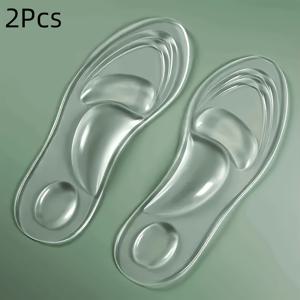 TEMU 남녀 모두에게 적합한 마사지 아치 지지 깔창 한 쌍, 매우 부드럽고 편안함, 평평한 발을 위한 디자인, 장시간 서 있는 피로 감소, 남성용 두꺼워지고, 그리고 보웬 이동 중 강한 느낌 제공