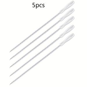 TEMU 수동 배수구 청소 도구 세트 5개 - 헤비듀티 유연한 싱크대 & 샤워기 배수구 막힘 제거기, 머리카락, 변기, 욕조, 샤워용 - 휴대용 DIY 배수구 청소용 파이프 스네이크 (전문가가 필요 없음)