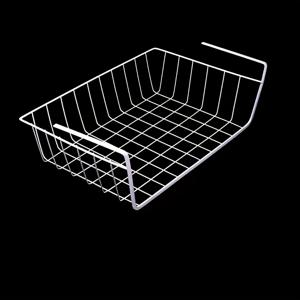 TEMU TATUKIKO 스택 가능한 금속 걸이 바구니 - 튼튼한 금속 프레임, 공간 절약형 디자인으로 책, 장식 및 필수품을 위한 다용도 주방, 냉장고 및 사무실 보관 정리기, 냉장고 정리기 및 보관, 랙|책꽂이