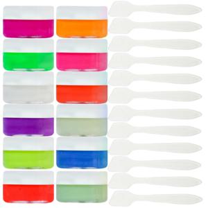 TEMU 6/12색 세트, 오래 지속되는 야광 레진 페이스트, 어둠 속에서 빛나는 내구성 있는 발광 색소 포함, DIY 프로젝트, 할로윈, 부활절, 크리스마스 장식에 이상적, 어둠 속에서 빛나는 공예품,축제 프로젝트,반짝이는 레진,발광 페이스트,무독성 포뮬러,부드러운 질감,공예용 글리터,공예 애호가,크리스마스 크래프터스