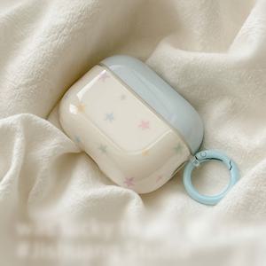 TEMU 우유 파란 블록 IMD 컬러풀 도파민 스타 헤드폰 가방 보호자 2 3 4 프로 프로2에 적합|폰케이스|헤드폰