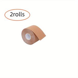 TEMU 2롤 얼굴 리프팅 테이프, 절단 가능, 주름 개선용 페이셜 밴드 및 목 패치, 눈가·눈썹·코·입술 라인 케어에 적합