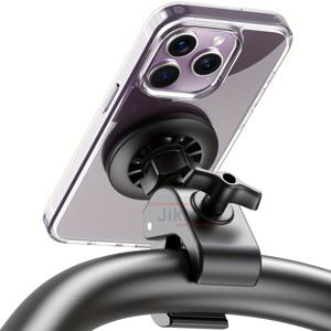 TEMU 트레드밀, 자전거, 골프 카트, 스티어링 휠, 어린이 자전거용으로 적합한 자석 휴대폰 홀더, 360° 회전, 강한 그립, 아이폰 16 15 14 및 모든 고급 휴대폰에 적합합니다.