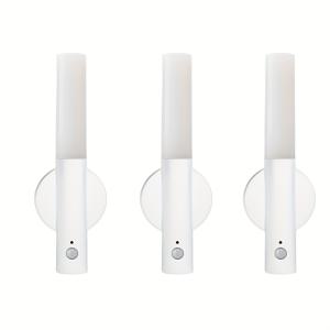 TEMU 1개/2개/3개 스마트 모션 센서 야간 조명, 충전식 자석 LED 벽등, USB 충전 분위기 램프, 설치 및 휴대 간편, 무선 디자인, 복도, 침실, 계단, 욕실에 적합 - ABS 소재, 퇴색 방지, 데이, 부활절, 여성의 날, 어머니의 날, 독립기념일 선물에 이상적|무드등