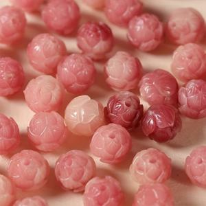 TEMU 30개 12mm 연꽃 단계별 돈꽃 중국 스타일 원완 비즈 장식 비즈