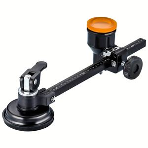 TEMU 1pc 40# 원형 유리 절단기, 조절 가능한 절단 컴퍼스 및 흡입 컵 - 유리, 세라믹, 타일, 오일 탱크 (12-40cm) 용 정밀 절단 도구