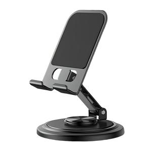 TEMU 다기능 탄소강 조절형 데스크탑 휴대폰 거치대, 360도 회전 디자인, 접이식 휴대용 휴대폰 스탠드, 필수 핸즈프리 도구, 카니발 선물