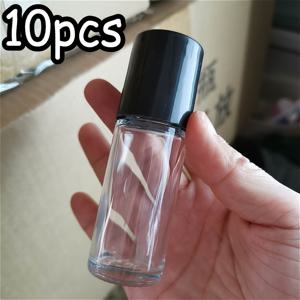 TEMU 10개입 (30ml/1fl.oz) - 누수 방지 롤온 캡 유리 롤러 병 - 에센셜 오일, 향수, 마사지, 스킨케어용 - 여행 친화적, 리필 가능 유리병 - 홈, 살롱, 선물용, 세련된 디자인, 내구성 있는 롤온 캡, 스타일리시 컨테이너, 손세척 전용, 연인들을 위한