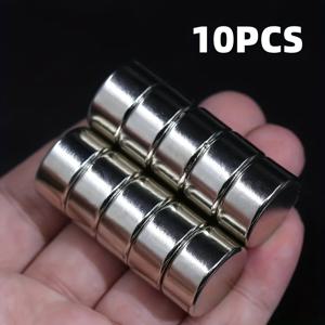 TEMU 10개 세트 고강도 희토류 자석 - 설치 불필요, 냉장고·주방·작업실·바베큐 그릴·사무실용 금속 마감 원통형 자석 (각 10개) - 간판 걸이, 도구 고정, 문서 정리용 - 자기 보드 및 시스템 호환, 슬림 디자인, 내구성 강화, 매니아를 위한 완벽한 선택