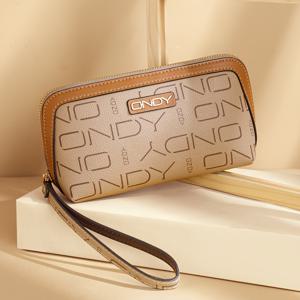 TEMU 온디 여성용 빈티지 손목 가방, 고정 스트랩 및 지퍼 쉘 - 대용량 다기능 지갑, 카드 홀더, 폰 포켓 - 녹색 커피 색상, 일상 출퇴근 및 쇼핑, 데이, 기념일, 생일 선물, 온디|빈티지샵