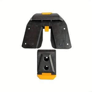 TEMU 빠른 연결 허리 버클 도구 벨트 교체 클립 - 내구성 있는 ABS 플라스틱 블랙 & 옐로우, 전문가 및 DIY 사용을 위한 안전한 도구 무료 설치, 도구 벨트 클립, 전문 작업복 액세서리, 현대 도구 액세서리, 튼튼한 구조