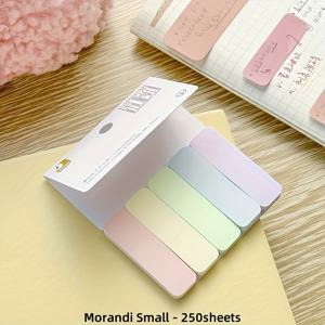 TEMU 1팩 파스텔 컬러 스티커 메모지 - 250/150/100매 선택 가능, 소프트 모란디 & 캔디 색상 (베이지, 핑크, 블루, 그린, 민트, 라벤더, 피치, 퍼플, 세이지, 파우더 슈가) - 부드러운 가장자리 쉽게 뜯기, 사무실, 학교, 플래너, 선물용 - 파스텔 문구 정리함, 필수 오피스 아이템, 우아한 노트패드, 휴대용 문구류, 이즈티어 종이