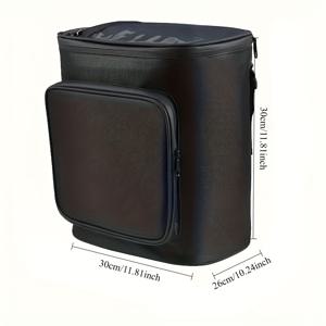 TEMU 전기 자전거 모터사이클 헬멧 파우치, 휴대용 프론트 바이크 백, 대용량 수납 정리함 및 조절 가능한 어깨끈 포함 – 내구성 있는 커뮤터 & 여행용 안장 가방, 라이더를 위한 이상적인 선물, 필수 휴대가 편리한 사이클링 액세서리|자전거헬멧|전기자전거