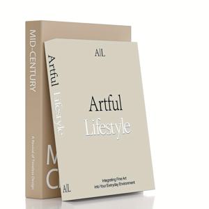 TEMU 홈 데코용 종이 책 2개 - 모던 커피 테이블 장식, 침대 옆 테이블 장식, 책장 장식 - 크리스마스, 할로윈, 추수감사절, 부활절용 미완성 종이 책꽂이 - 내구성 좋은 종이 장식, 책 장식