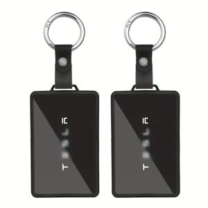 TEMU 테슬라 모델 3/Y/S/X용 특수 소프트 TPU 풀 보호 키 포드 케이스 액세서리 (2개 세트)