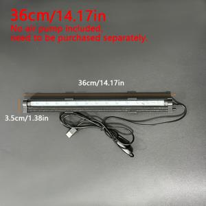 TEMU 수족관 LED 버블 산화 조명, 색상 변경 버블 방지 수중 램프. LED 나노 버블 조명, IPX8 방수, 버블 홀 수족관 조명, 배터리 없음, 수족관, 거북이 탱크, 물고기, 어항조명, 수조 조명led, 어항 led조명 램프, 어항 용품, 수초등, 어항램프